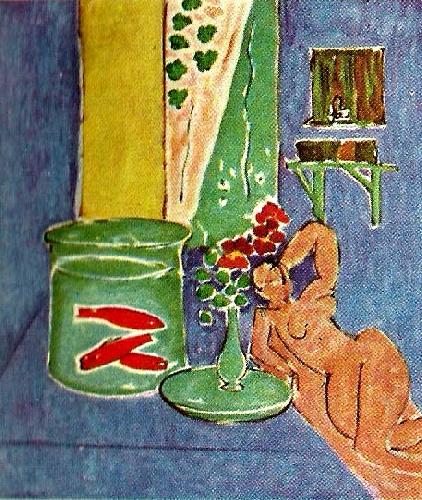 Henri Matisse guldfiskar china oil painting image